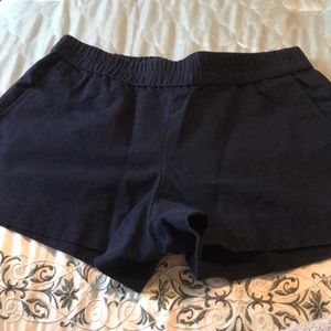 J crew pull on jean shorts